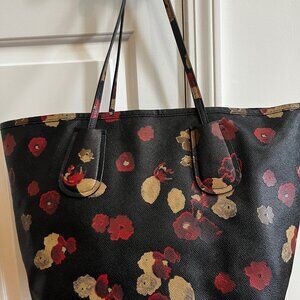 Coach Limited Edition Back Floral Carry All Tote